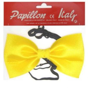 Vlinderstrik geel