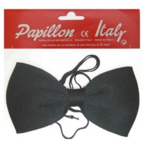 Vlinderstrik zwart