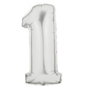 Cijfer 1 Zilver