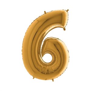Cijfer 6 goud