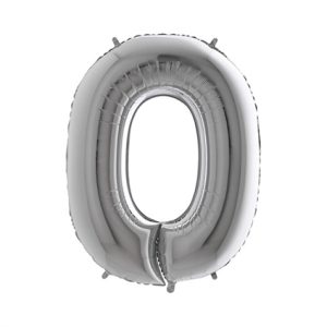 Cijfer 0 Zilver