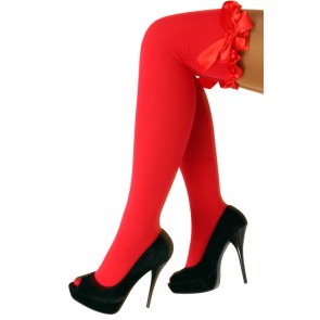 Britneykousen rood met strik