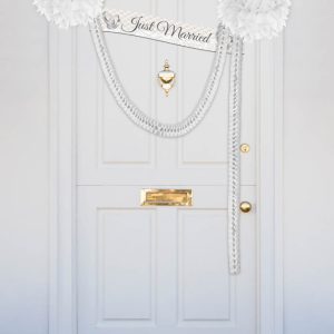 Decoratie set wit trouwen