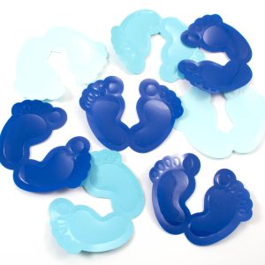 Geboorte jongen tafelconfetti XL