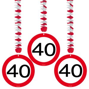 Hangdecoratie 40 jaar