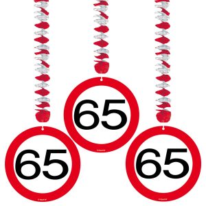Hangdecoratie 65 jaar