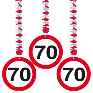 Hangdecoratie 70 jaar