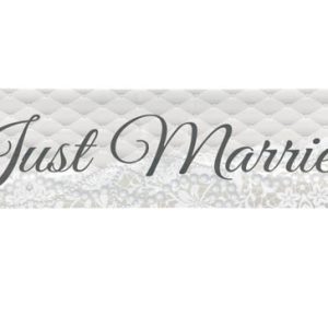 Just married banner