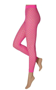 roze net legging