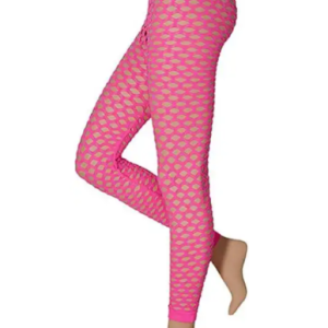 roze net legging