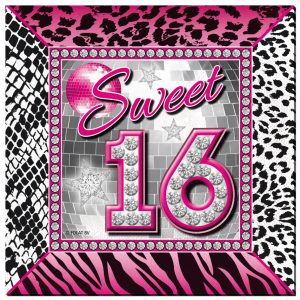 Servetten sweet sixteen