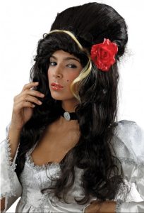 amy winehouse pruik