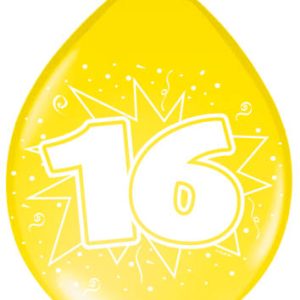 ballonnen 16 jaar