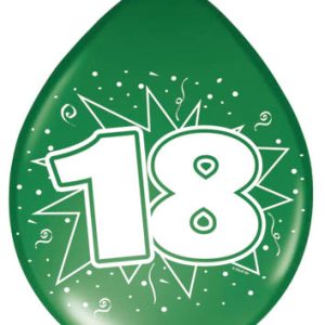 ballonnen 18 jaar
