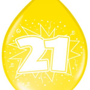 ballonnen 21 jaar