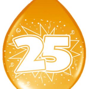 ballonnen 25 jaar