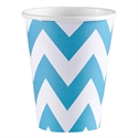 Bekers zigzag blauw