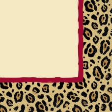 Servetten luipaard
