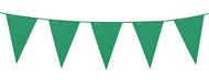 Donkergroene vlaggenlijn XL