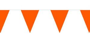 Oranje  vlaggenlijn 10 meter