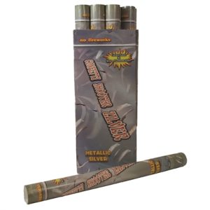 Partyshooter zilver 60cm