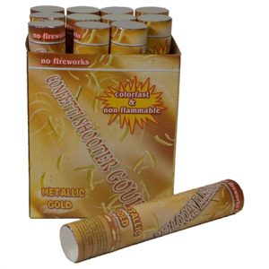 Partyshooter goud 30cm