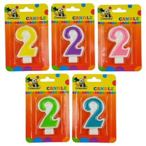 cijfer kaarsje 2