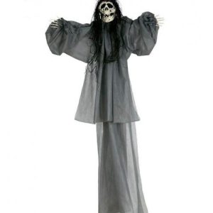 Hangdecoratie grijze pop