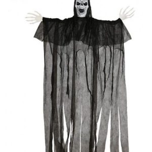 Hangdecoratie skelet zwart