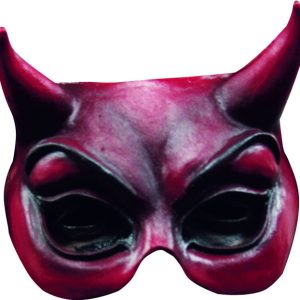 Half Masker Evil Rood