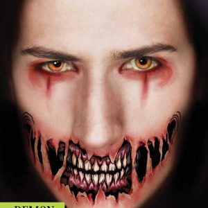 Tattoo Grote Mond Demon