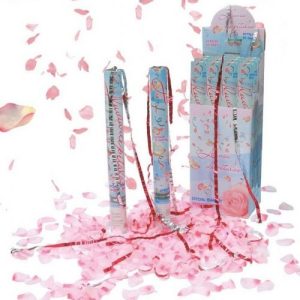 Partyshooter Roze rozenblaadjes