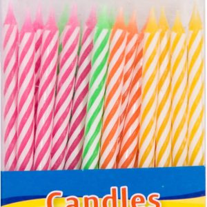 Gekleurde taartkaarsjes
