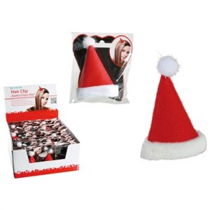 Kerstmuts haarclip