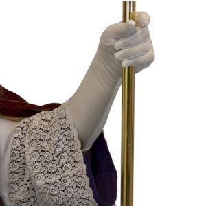 Lange Luxe Witte Handschoenen