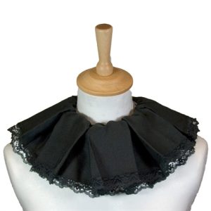 Piet kraag zwart kant