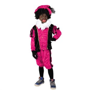 Piet Pak Kind Roze/Zwart