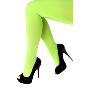 Neon Groene Panty  Opvallende Feest Panty