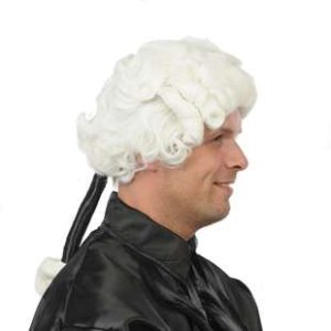 Barok Pruik Wit