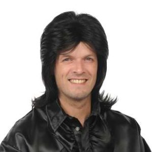 Herenpruik Zwart Retro