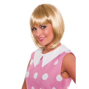 Pruik Party Bobline blond