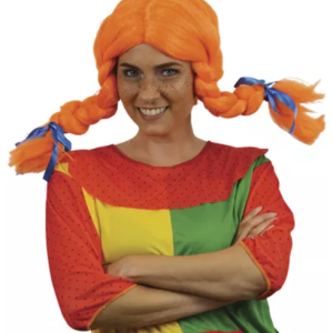 Pippi pruik oranje