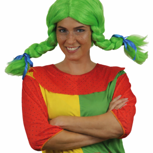 pippi pruik groen